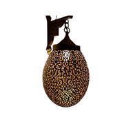 Gold Egg Lantern – Handmade – Tabletop or Hanging Use