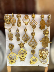 Handmade Brass Door Knockers – Moroccan Design