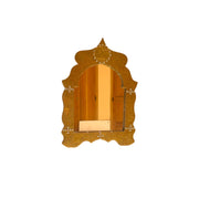 Handmade Moroccan Arch Brass Mirror | Bohemian Wall Decor