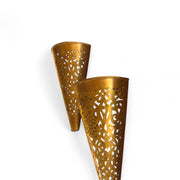 Brass Moroccan Wall Sconce – Handcrafted Light