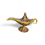 Ornate Brass Aladdin Genie Lamp