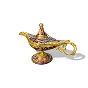 Ornate Brass Aladdin Genie Lamp