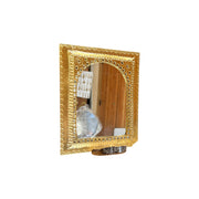 Handmade Brass Moroccan Mirror - Arched Wall Decor
