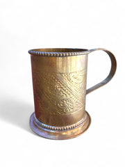 Handmade Moroccan Brass Mug