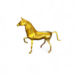 Brass Horse Statue – Handmade Decor