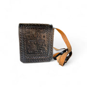 Handcrafted Embossed Leather Bag
