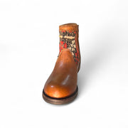 Handmade Moroccan Kilim Leather Boots