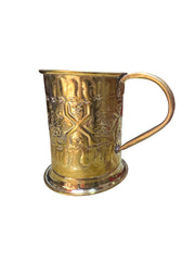 Handmade Moroccan Brass Tea Cup