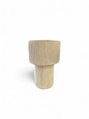 Handcrafted Natural Cord Mushroom Lamp - Boho Modern Table Light