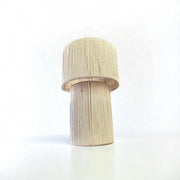 Handcrafted Natural Cord Mushroom Lamp - Boho Modern Table Light