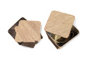 Handwoven Wicker Stool & Side Table | Moroccan Rattan Storage Basket