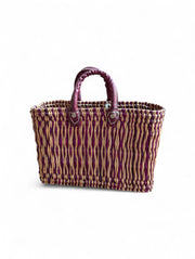 Reed Storage Baskets | Handwoven Moroccan Tote