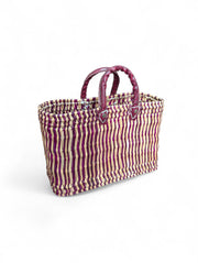 Reed Storage Baskets | Handwoven Moroccan Tote