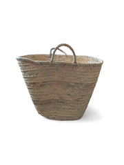 Straw Bags Set – Handwoven Nesting Storage Baskets