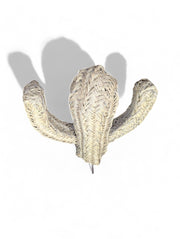 Handmade Woven Palm Leaf Cactus Decor