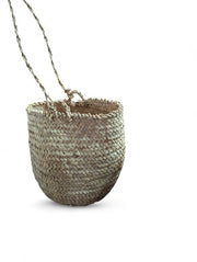 Handmade Palm Leaf Hanging Basket