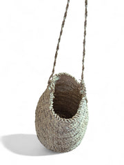Handmade Palm Leaf Hanging Basket