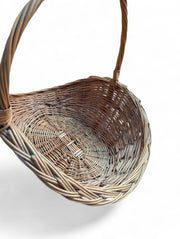 Handwoven Moroccan Wicker Basket - Artisan Event & Home Decor