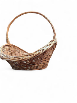 Handwoven Moroccan Wicker Basket - Artisan Event & Home Decor